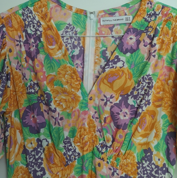 Faithfull the brand Vittoria Midi dress - Picture 5 of 5